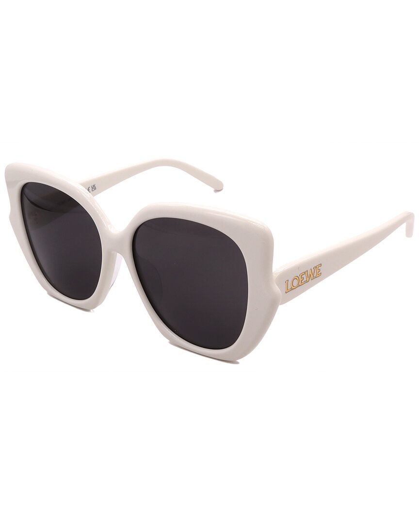 Loewe | Womens | LW40133F 55mm | Ivory | Grey Lens