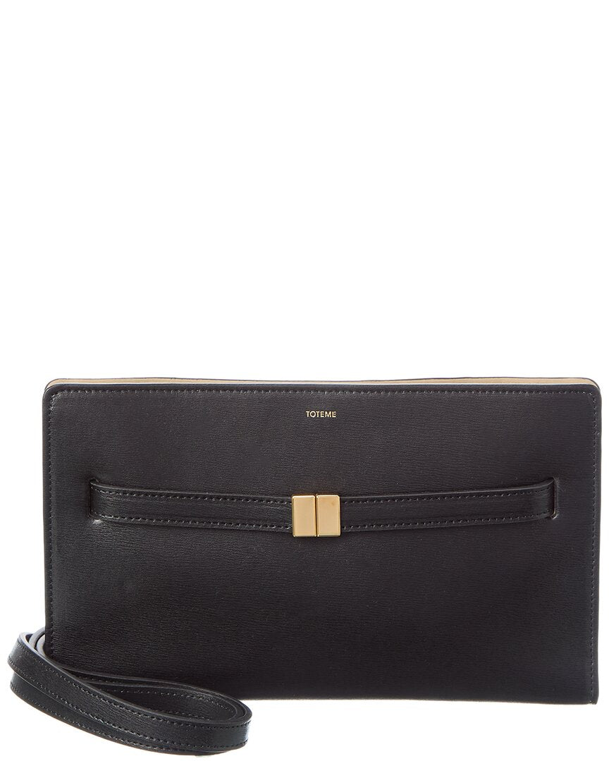 TOTEME | Womens | Belted Leather Crossbody | Black