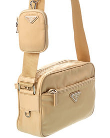 Prada | Womens | Re-Nylon Shoulder Bag | Brown