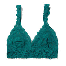 Signature Lace Crossover Bralette | Northern Lights (Green)