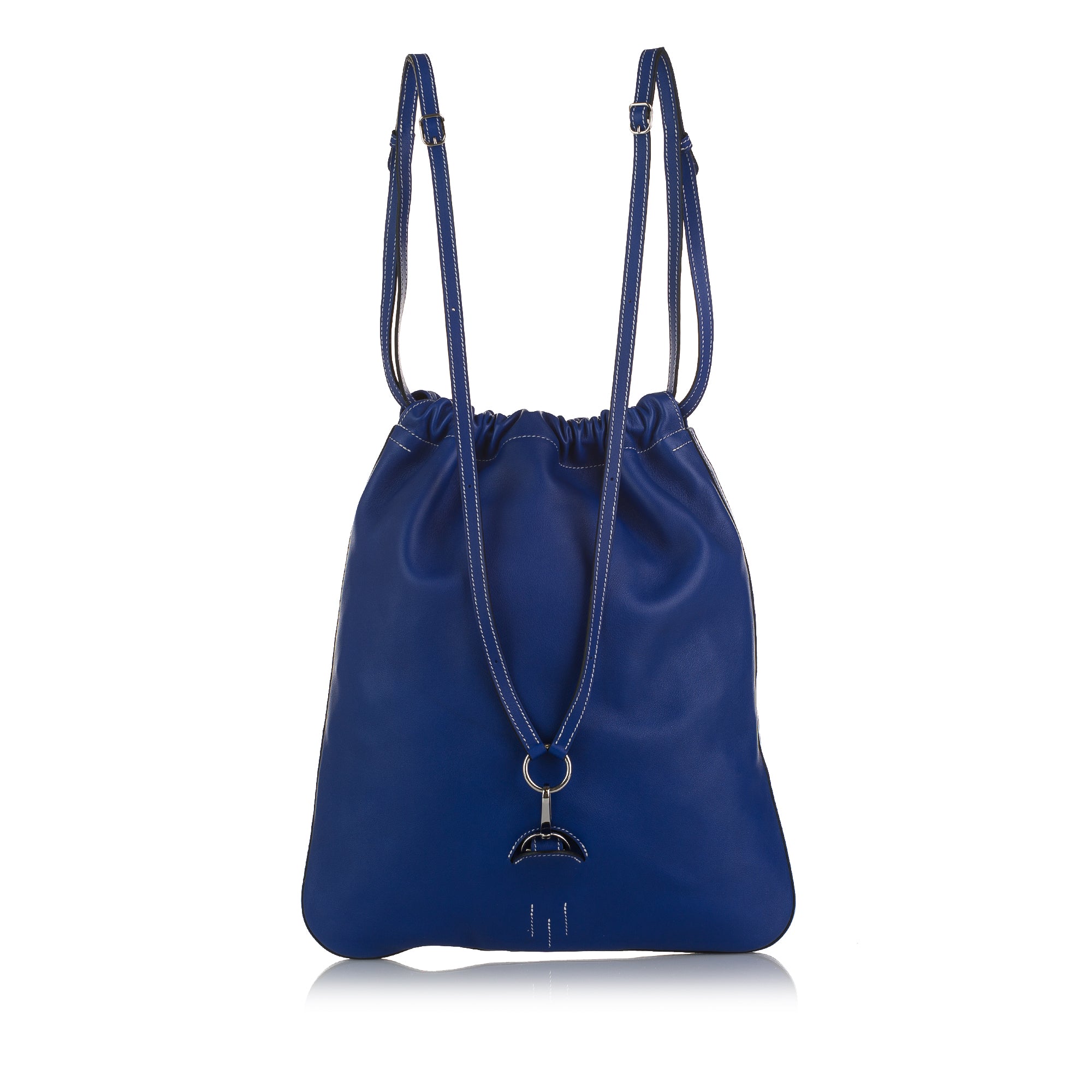 Hermès Pre-Owned Cheri Bridado Backpack | Women | Blue