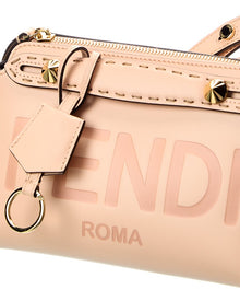 FENDI | Womens | By The Way Mini Leather Shoulder Bag | Beige