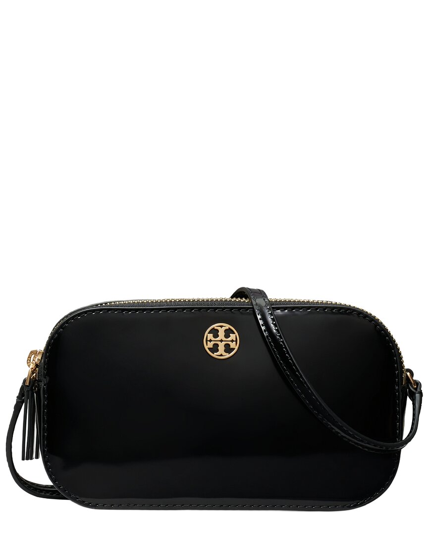 Tory Burch | Unisex | Smooth Camera Bag Leather Crossbody | Black