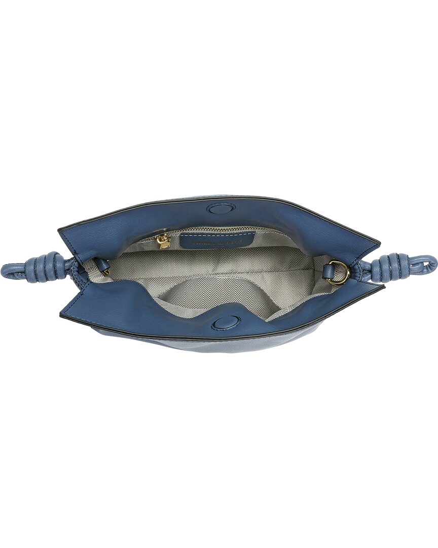 Tiffany & Fred Paris | Unisex | Soft Leather Bucket Bag | Navy