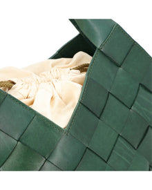 Dragon Diffusion | Womens | Botteghe Leather Shoulder Bag | Green