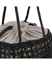 Dragon Diffusion | Unisex | Juventus Leather Shoulder Bag | Black