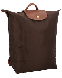 Longchamp | Unisex | Le Pliage Original Medium Canvas Backpack | Brown