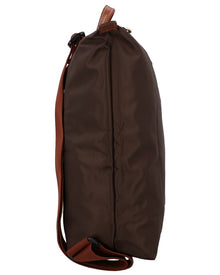 Longchamp | Unisex | Le Pliage Original Medium Canvas Backpack | Brown
