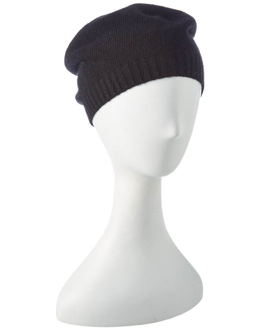 Portolano | Unisex | Cashmere Beret | Black