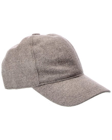 Vince | Unisex | Wool, Cashmere & Silk-Blend Baseball Cap | Grey