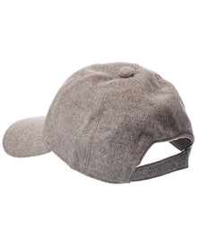 Vince | Unisex | Wool, Cashmere & Silk-Blend Baseball Cap | Grey