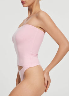 Seamless Full-Length Tube Top | Ballet Pink