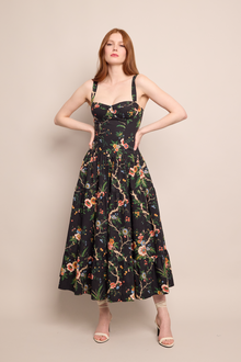 Santiago Dress | Chintz Black