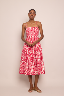 Sea Island Dress | Berries Pink