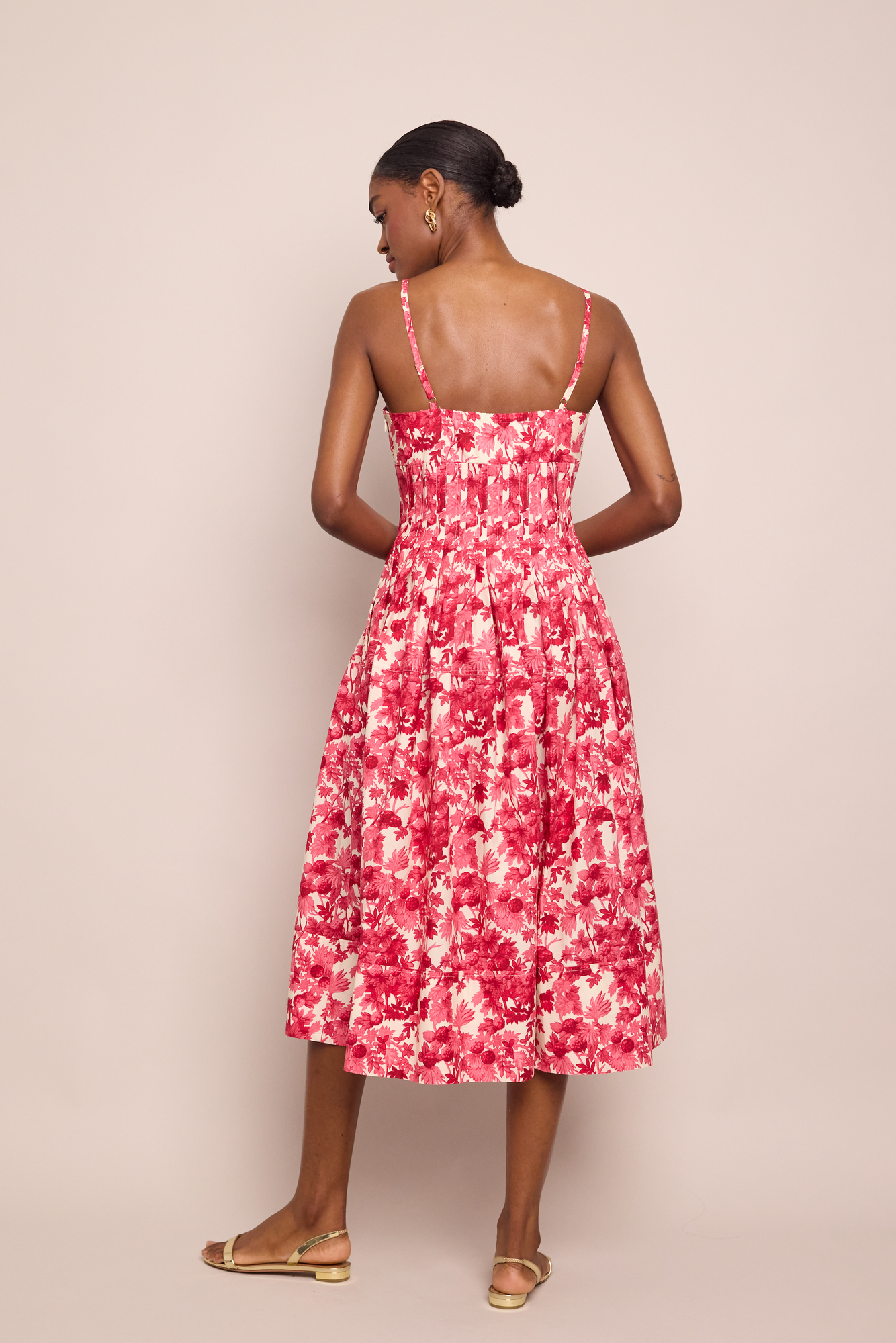 Sea Island Dress | Berries Pink