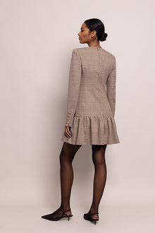 Adams Dress | Glen Hound Plaid