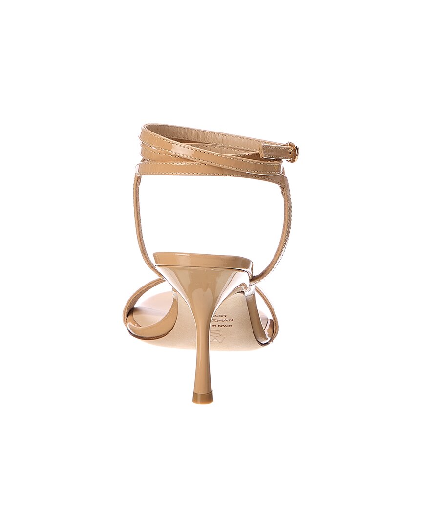 Stuart Weitzman | Womens | Nudist Wrap 85 Patent Sandal | Orange