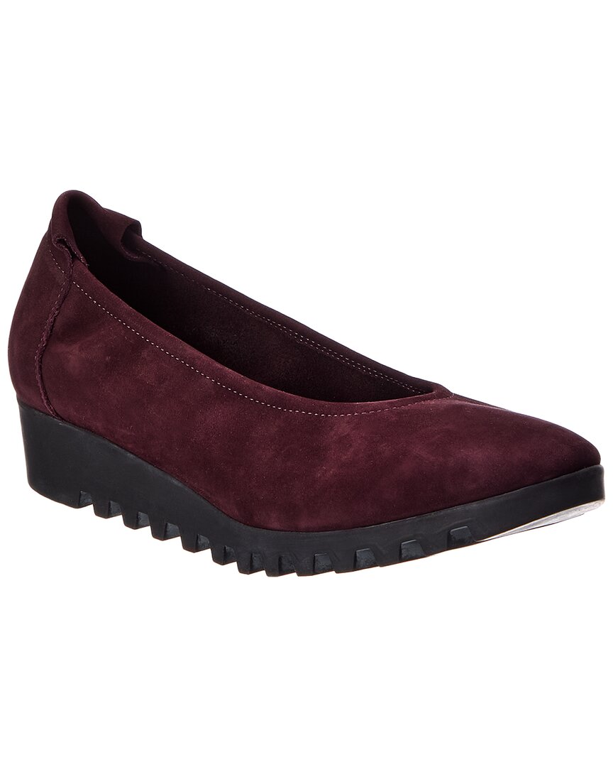Arche | Womens | Lomiss Leather Flat | Red