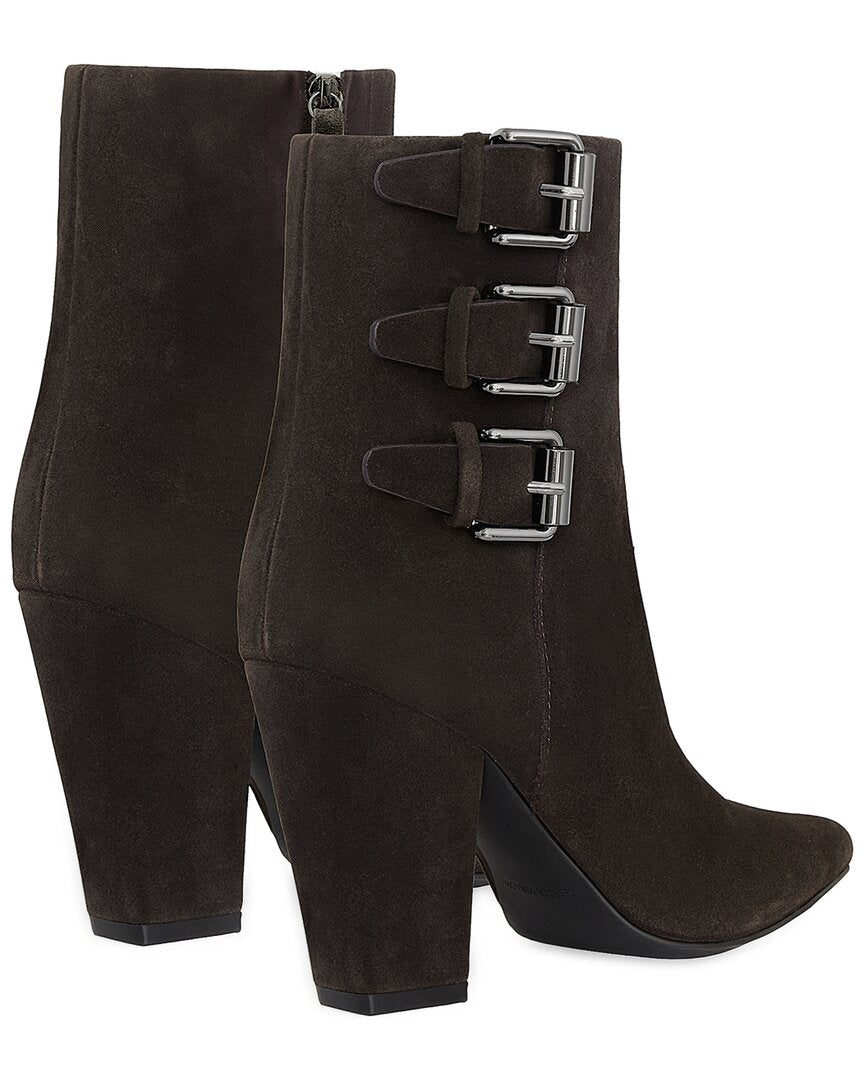 Rebecca Minkoff | Womens | Bucklebty Suede Bootie | Brown