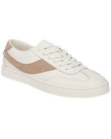 Vince | Womens | Korrin-B Leather Sneaker | Milk/new Camel