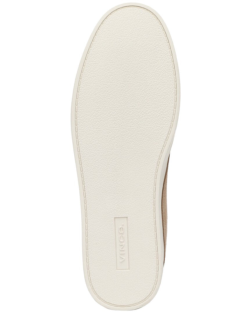 Vince | Womens | Korrin-B Leather Sneaker | Milk/new Camel
