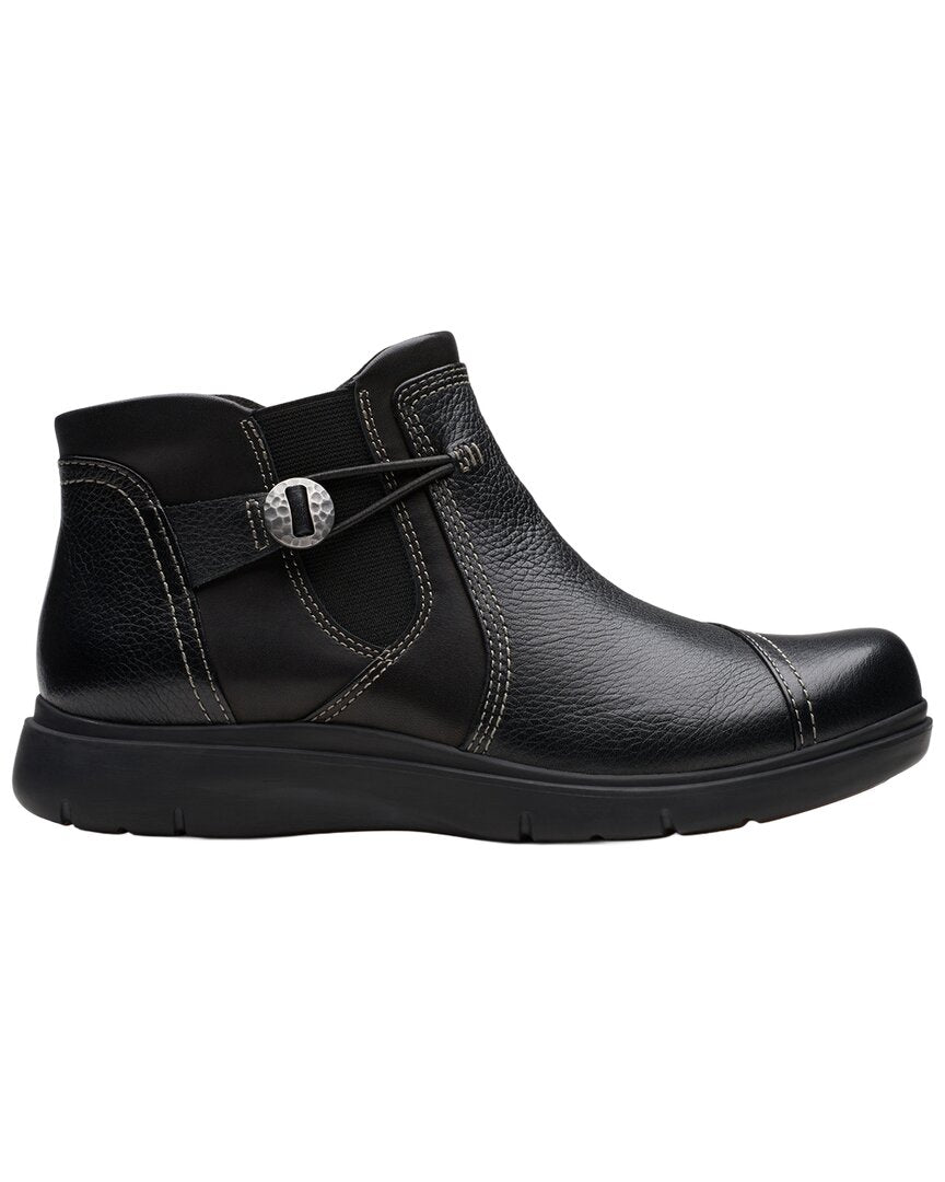 Clarks | Womens | Certina Joy Leather Boot | Black
