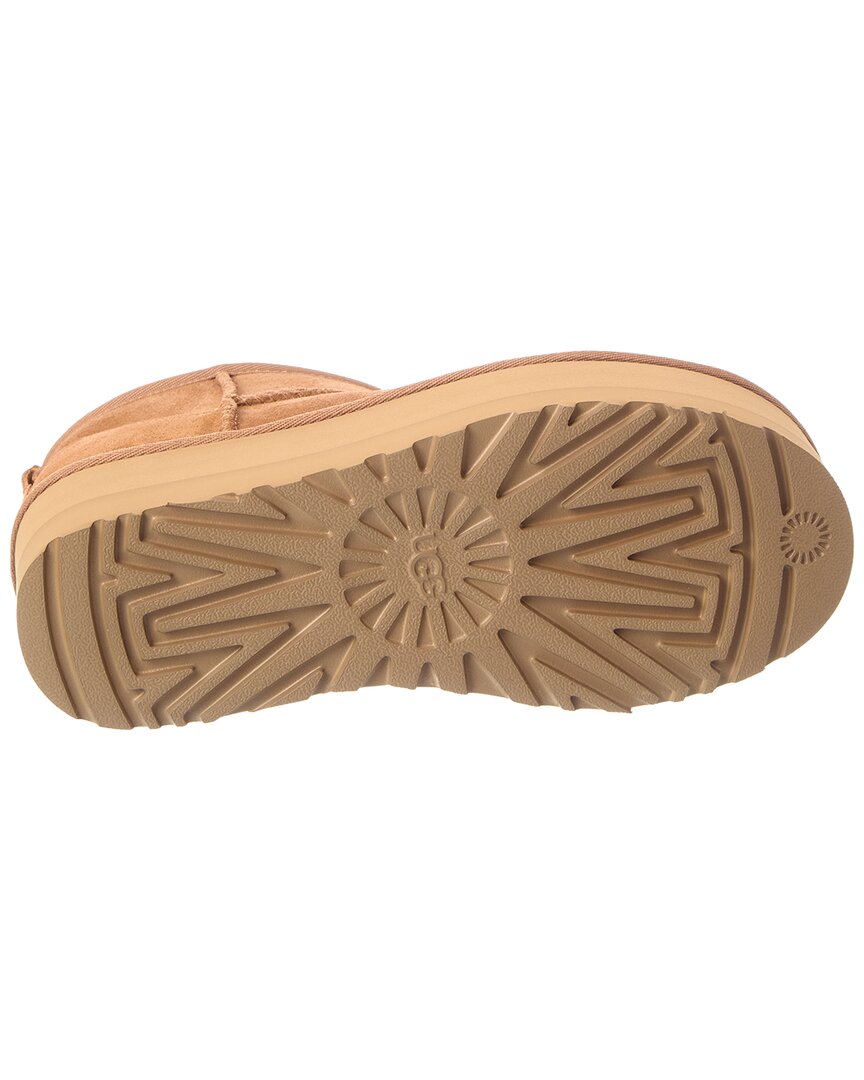 UGG | Womens | Classic Ultra Mini Suede Platform Boot | Brown