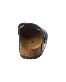 Birkenstock | Womens | Boston Oiled Leather Clog | Black