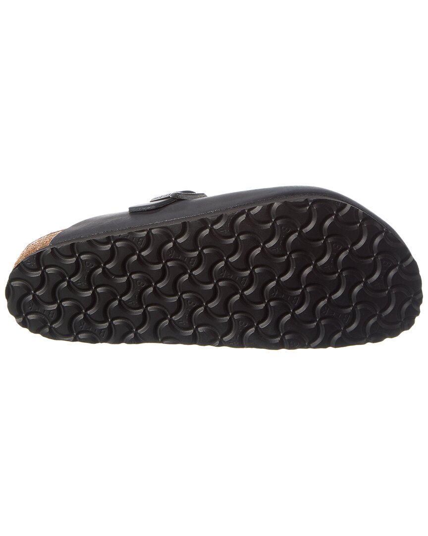 Birkenstock | Womens | Boston Oiled Leather Clog | Black