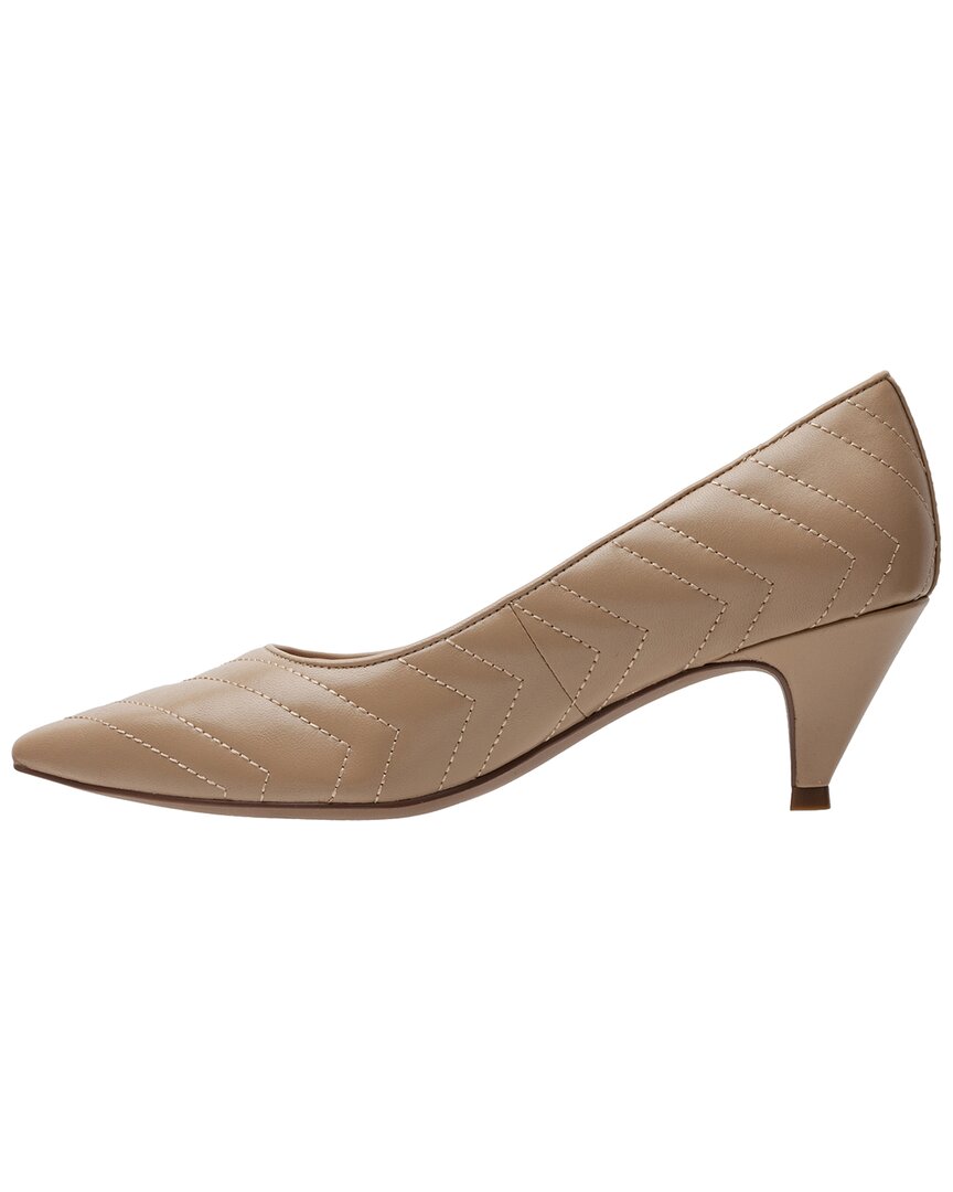 Linea Paolo | Womens | Odie Leather Pump | Brown