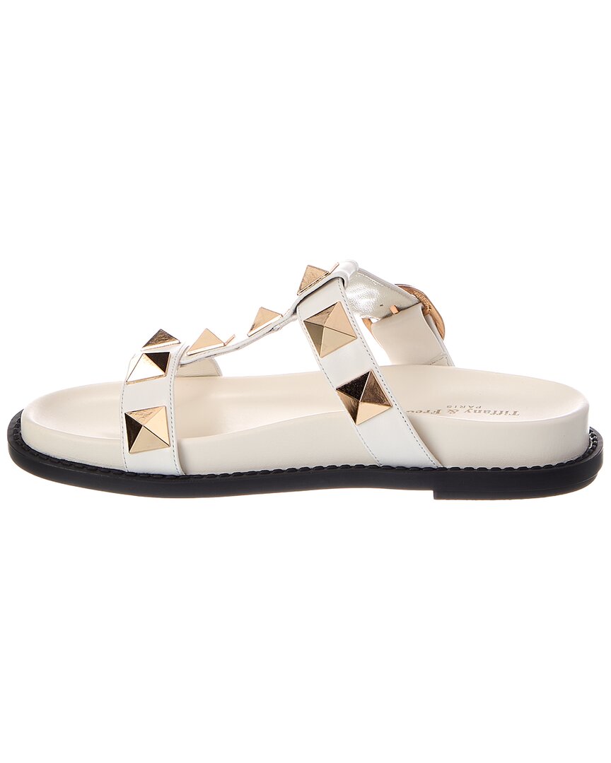 Tiffany & Fred Paris | Womens | Leather Sandal | White