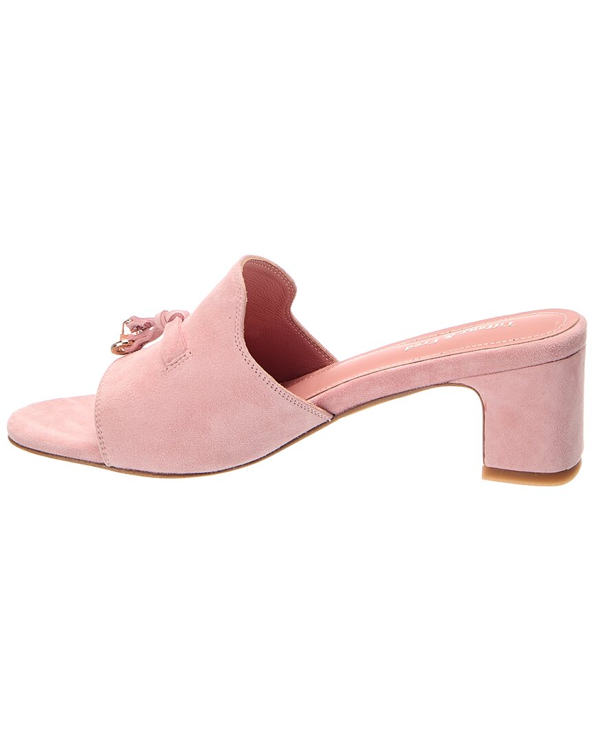 Tiffany & Fred Paris | Womens | Suede Sandal | Pink