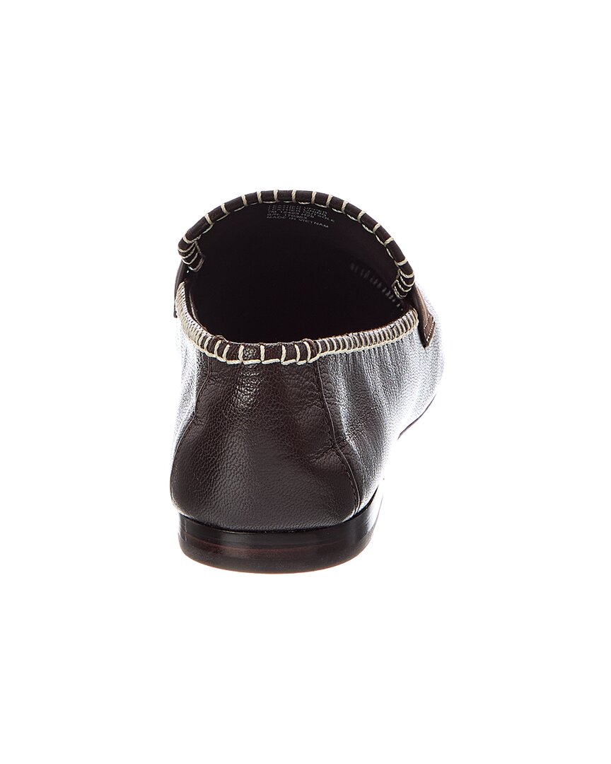 Tory Burch | Womens | Mini Everly Leather & Suede Loafer | Brown