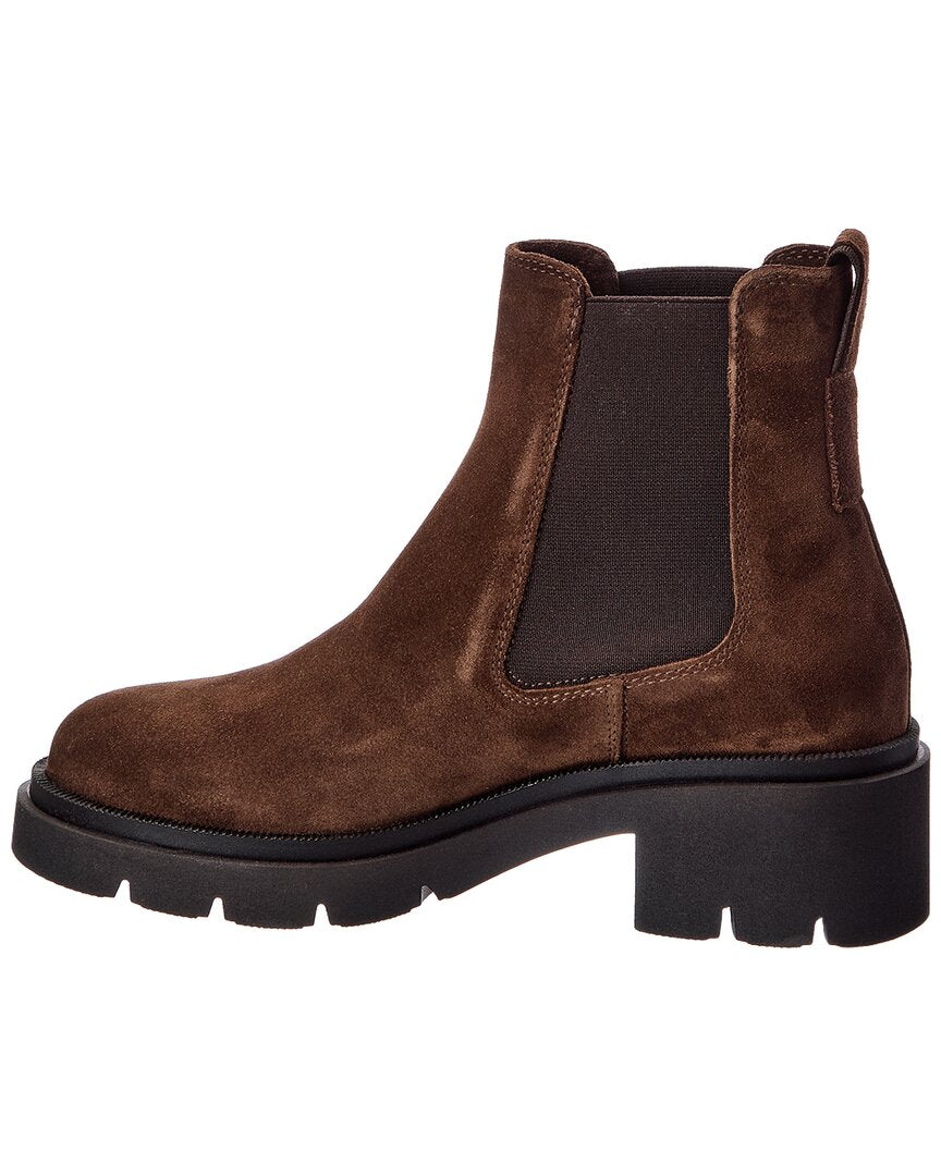 La Canadienne | Womens | Waren Suede Bootie | Brown