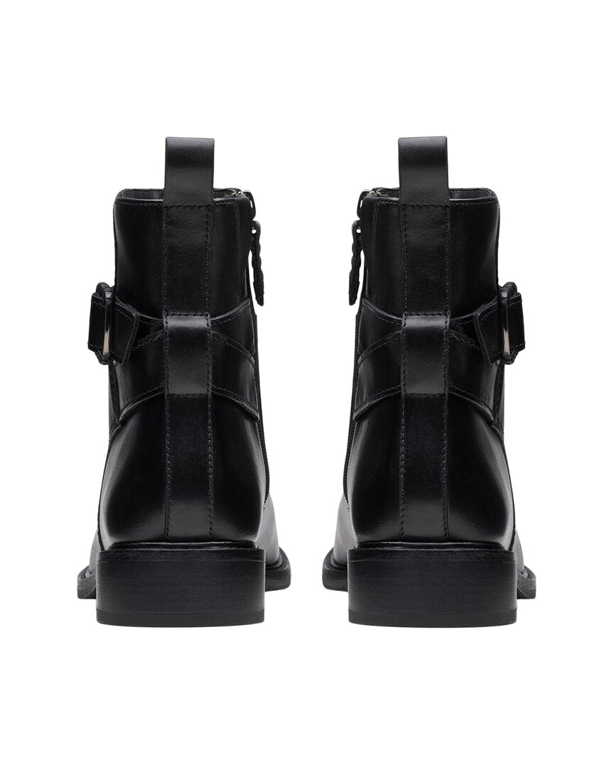 Clarks | Womens | Renewal Style Leather Boot | Black