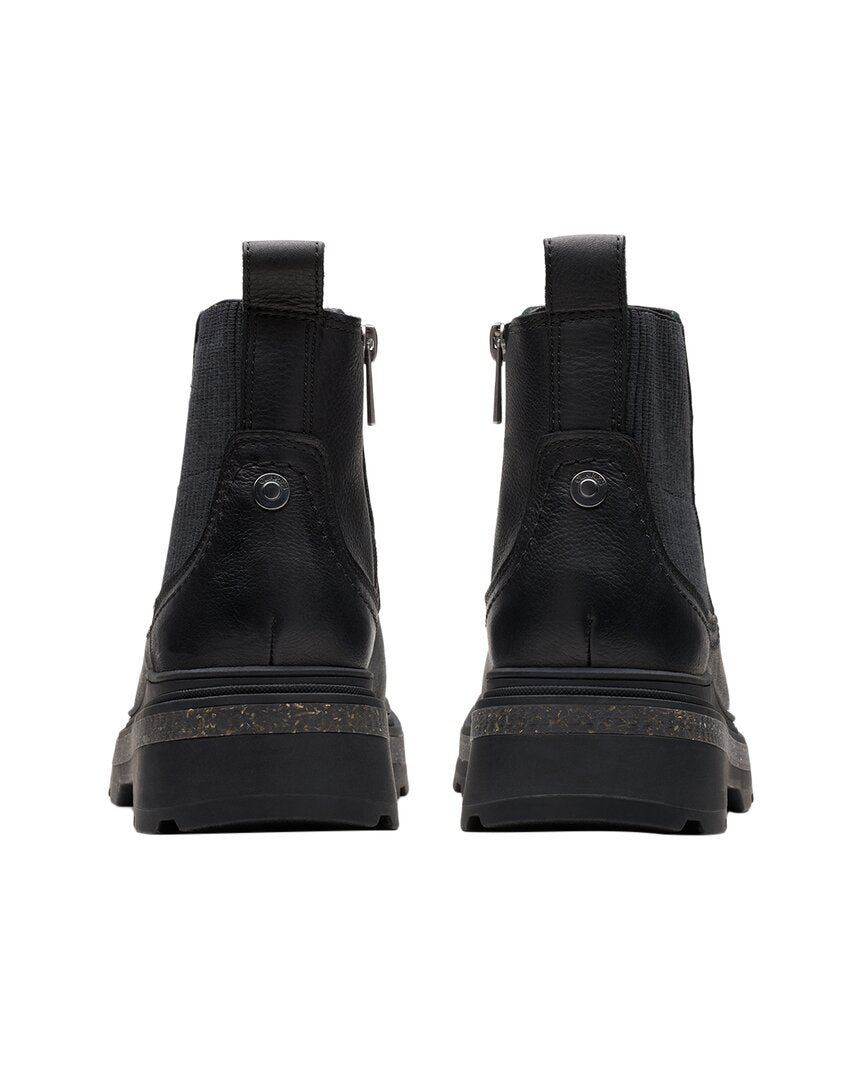 Clarks | Womens | Hencroftstepwp Leather Boot | Black