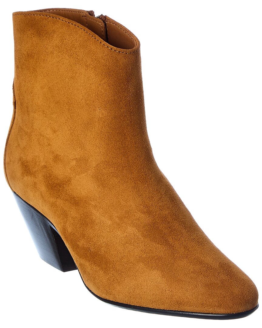 Isabel Marant | Womens | Dacken Suede Bootie | Brown