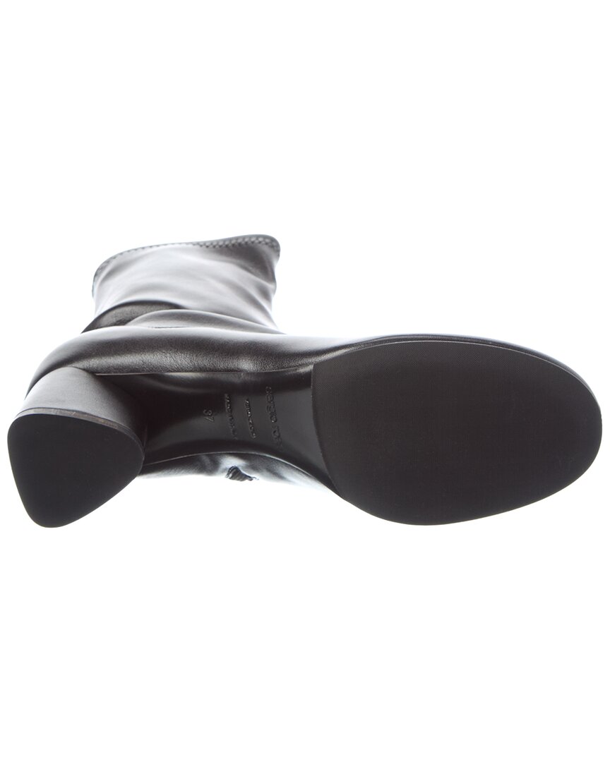 Sergio Rossi | Womens | Pilier Leather Boot | Black