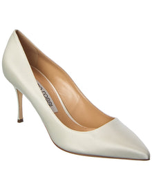 Sergio Rossi | Womens | Godiva Bridal Satin Pump - II | White
