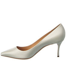 Sergio Rossi | Womens | Godiva Bridal Satin Pump - II | White
