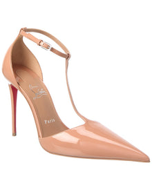 Christian Louboutin | Womens | Logo Leather Pump | Beige