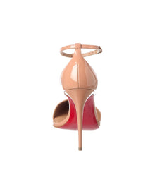 Christian Louboutin | Womens | Logo Leather Pump | Beige
