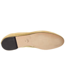 TOTEME | Womens | Suede Ballerina Flat | Beige