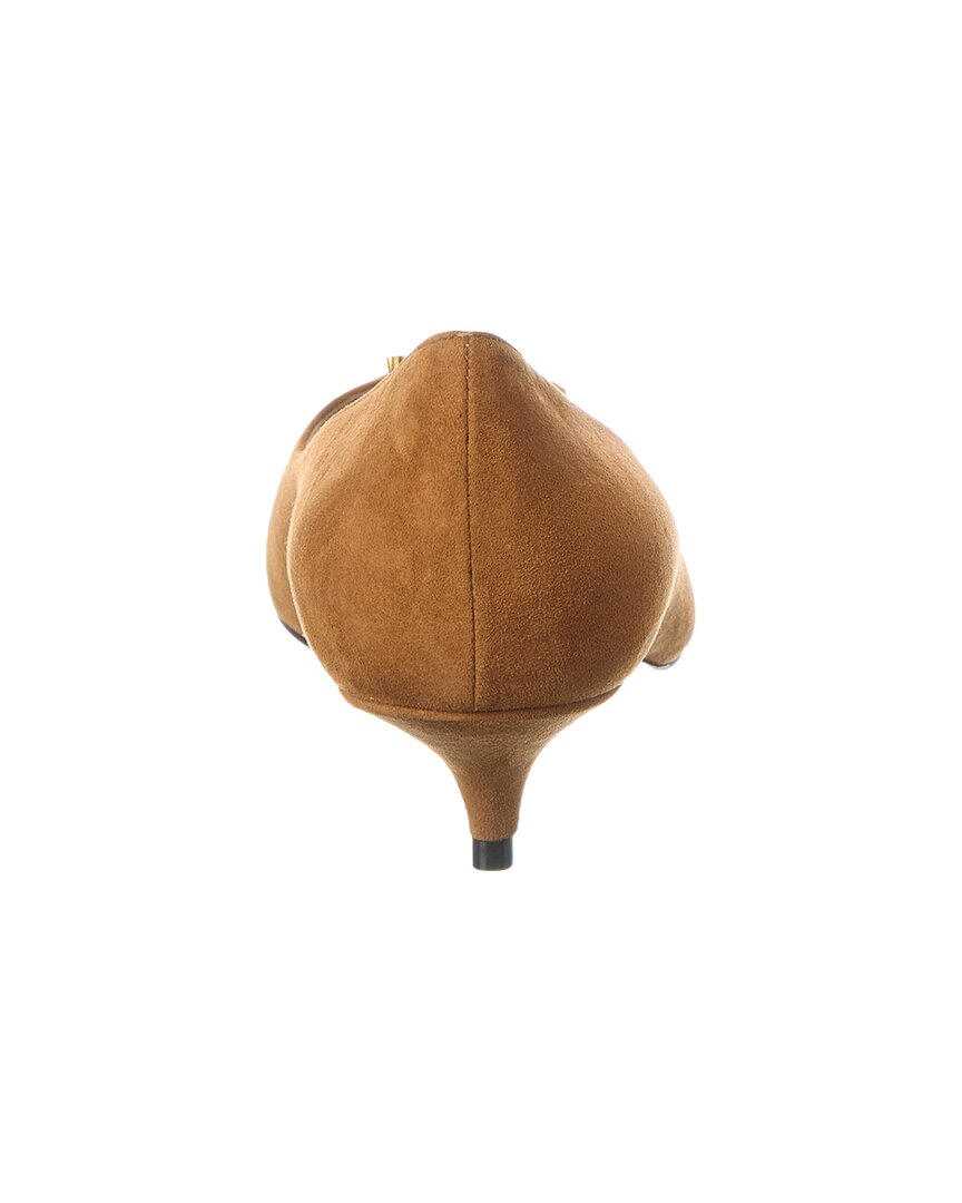 Dior | Womens | Initial Suede Pump | Brown