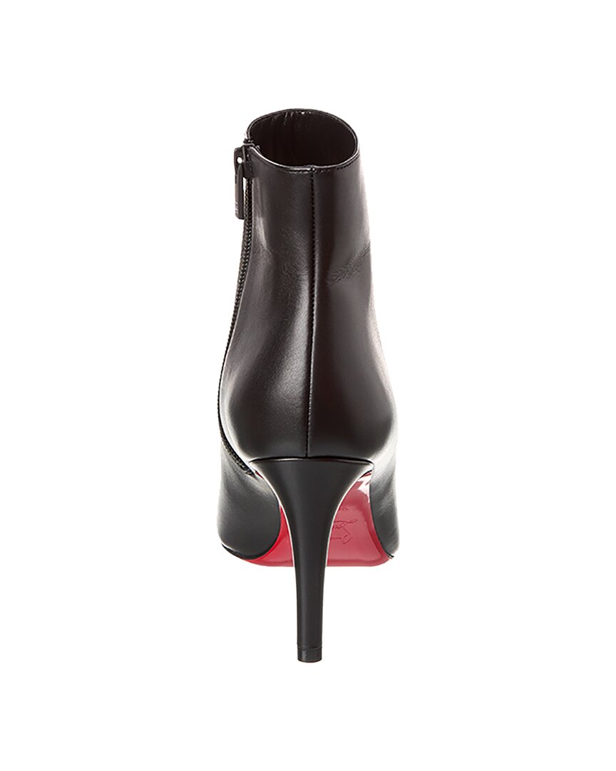 Christian Louboutin | Womens | Pumppie 85 Leather Bootie | Black