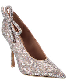Valentino | Womens | Nite Out 110 Satin Pump | Nude Pink