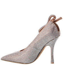 Valentino | Womens | Nite Out 110 Satin Pump | Nude Pink