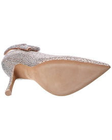 Valentino | Womens | Nite Out 110 Satin Pump | Nude Pink
