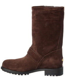 Jimmy Choo | Womens | Biker Mid Suede Boot | Brown