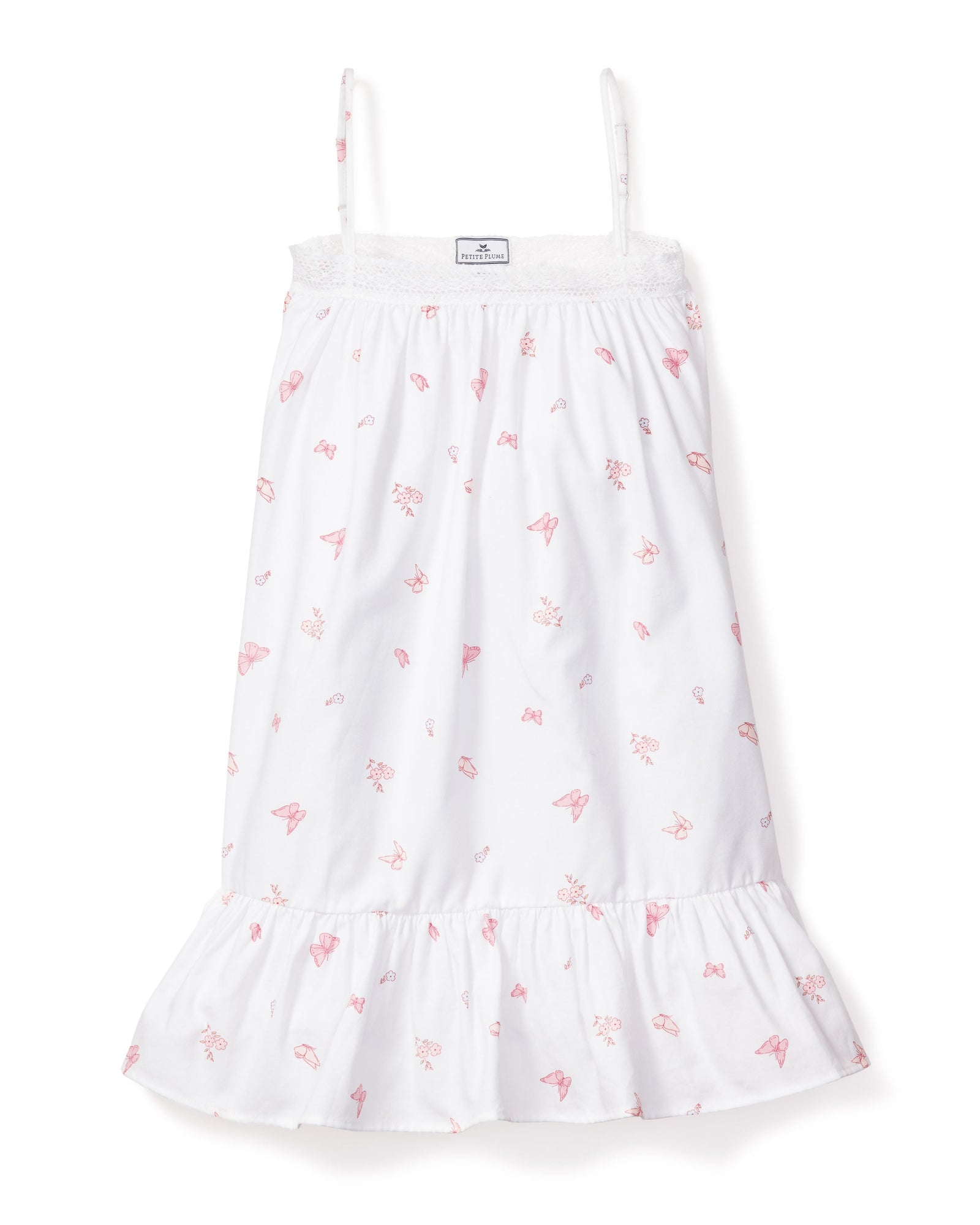 Girl's Twill Lily Nightgown | Butterflies